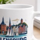 Tasse »Flensburg – Ganz oben an der Förde«