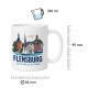 Tasse »Flensburg – Ganz oben an der Förde«