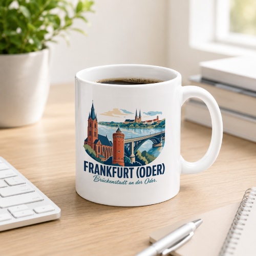 Tasse »Frankfurt (Oder) – Brückenstadt an der Oder«