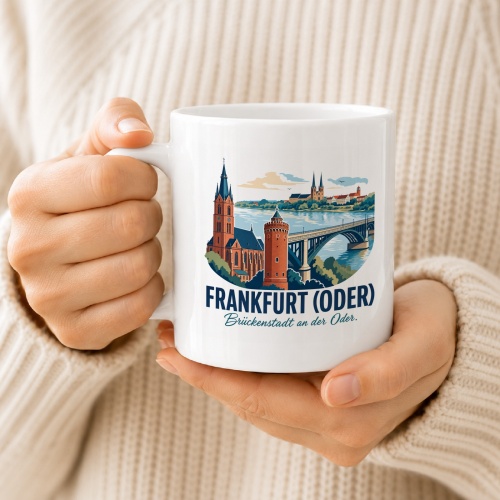 Tasse »Frankfurt (Oder) – Brückenstadt an der Oder«