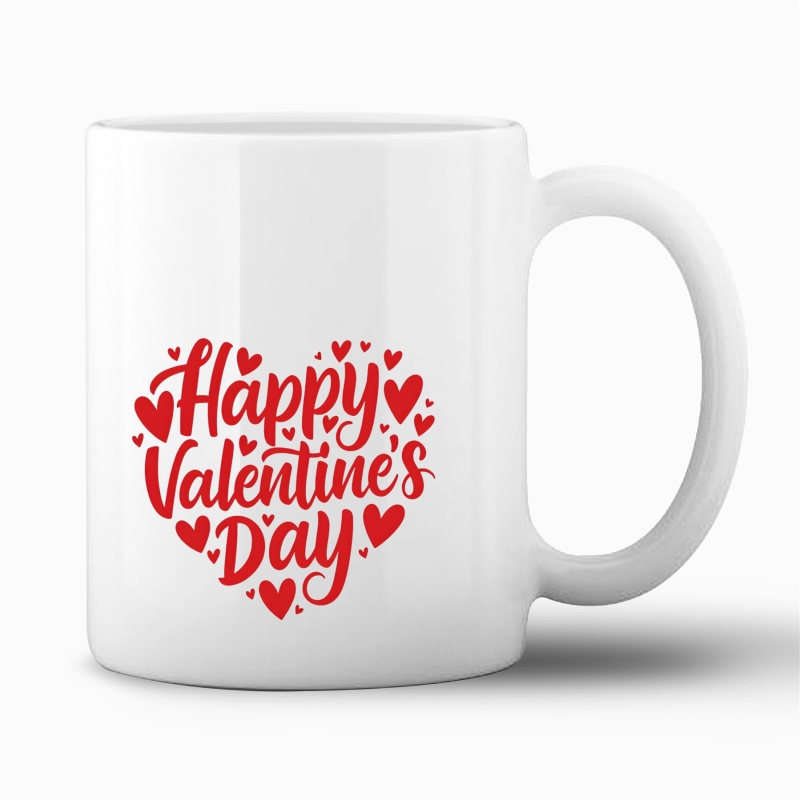 Tasse "Happy valentines day"