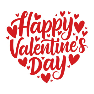 Tasse "Happy valentines day"