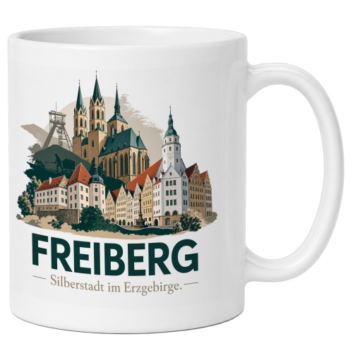 Tasse »Freiberg – Silberstadt im...
