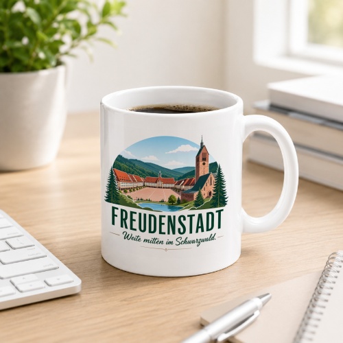 Tasse »Freudenstadt – Weite mitten im...