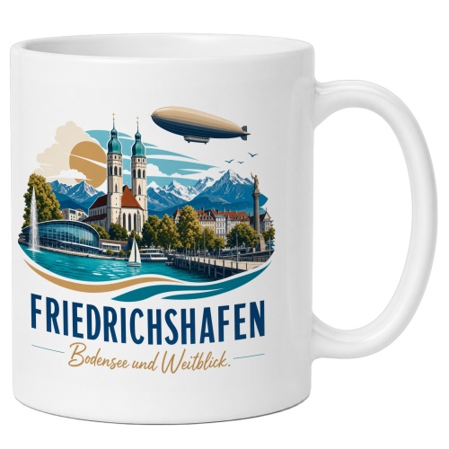 Tasse »Friedrichshafen – Bodensee und...
