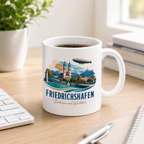 Tasse »Friedrichshafen – Bodensee und...