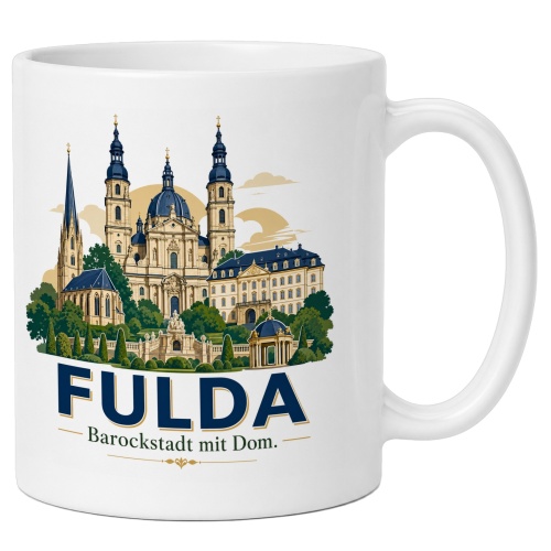 Tasse »Fulda – Barockstadt mit Dom«