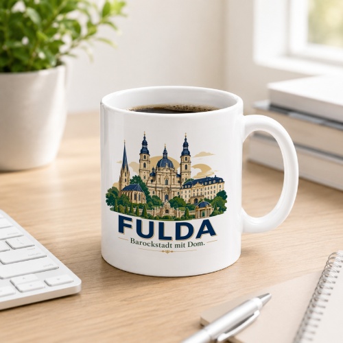 Tasse »Fulda – Barockstadt mit Dom«