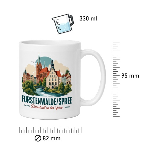 Tasse »Fürstenwalde/Spree – Domstadt an der Spree«