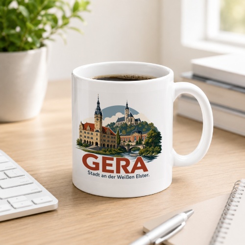 Tasse »Gera – Stadt an der Weißen...