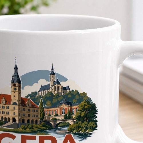 Tasse »Gera – Stadt an der Weißen Elster«