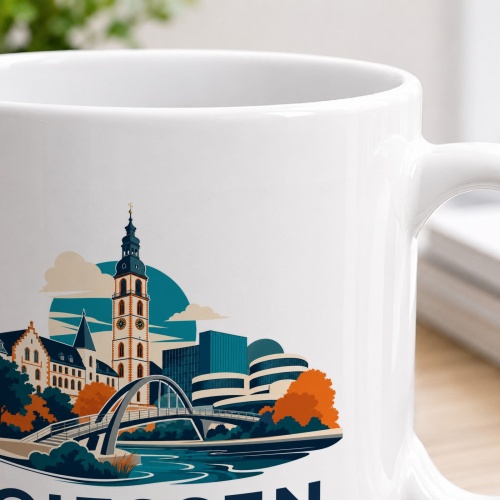 Tasse »Gießen – Universitätsstadt an der Lahn«