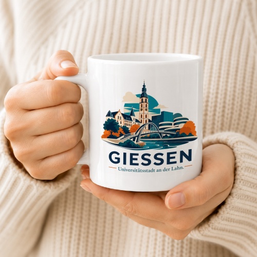 Tasse »Gießen – Universitätsstadt an der Lahn«
