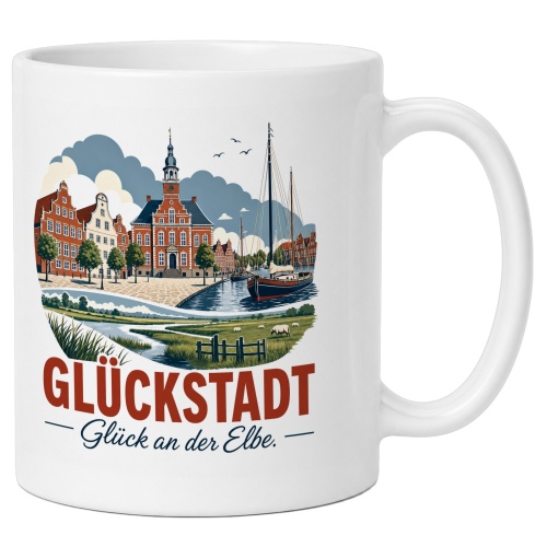 Tasse »Glückstadt – Glück an der...