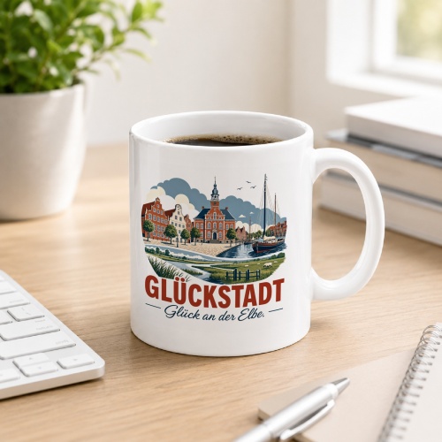Tasse »Glückstadt – Glück an der...