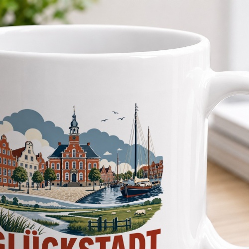 Tasse »Glückstadt – Glück an der Elbe«