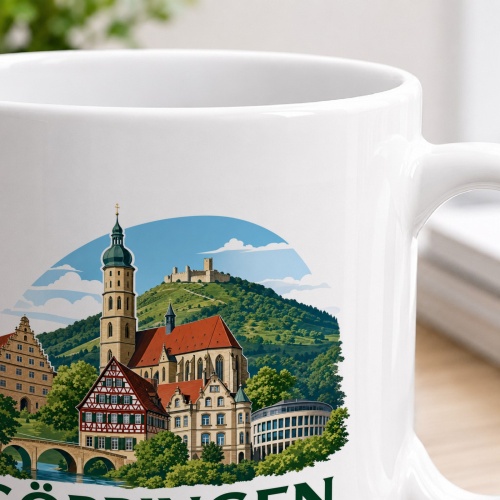 Tasse »Göppingen – Am Fuß des Hohenstaufen«