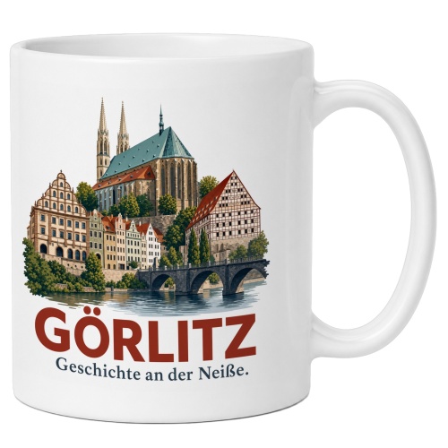 Tasse »Görlitz – Geschichte an der...