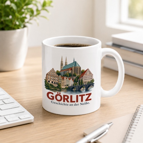 Tasse »Görlitz – Geschichte an der...