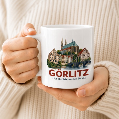 Tasse »Görlitz – Geschichte an der Neiße«