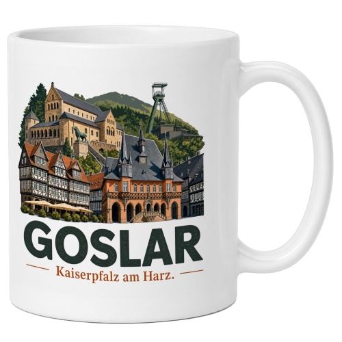 Tasse »Goslar – Kaiserpfalz am Harz«