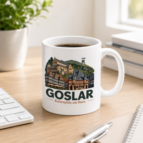 Tasse »Goslar – Kaiserpfalz am Harz«