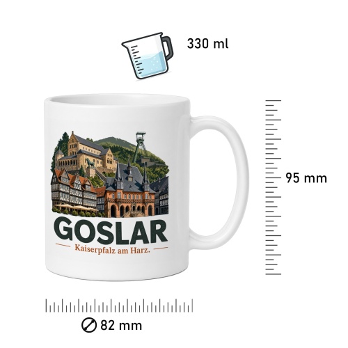 Tasse »Goslar – Kaiserpfalz am Harz«
