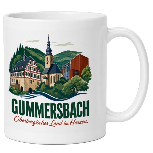 Tasse »Gummersbach – Oberbergisches Land im...