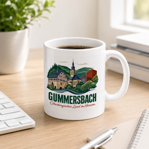 Tasse »Gummersbach – Oberbergisches Land im...