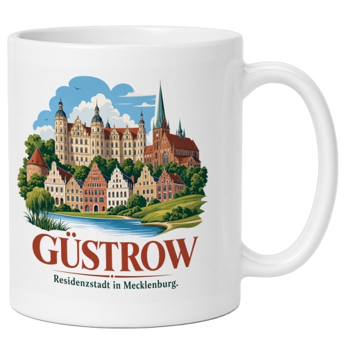 Tasse »Güstrow – Residenzstadt in...