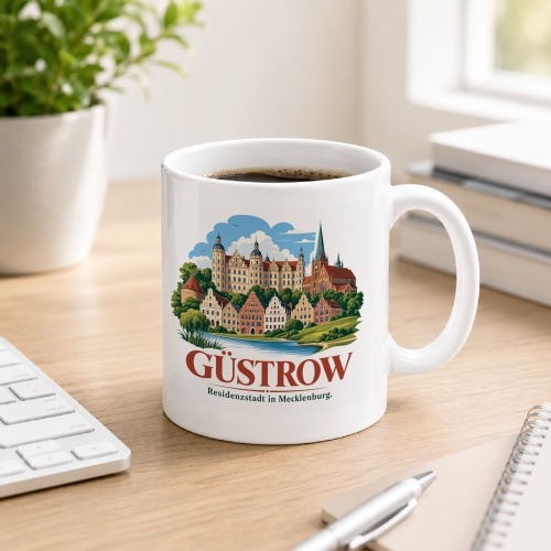 Tasse »Güstrow – Residenzstadt in Mecklenburg«