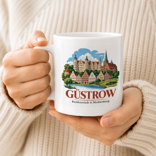 Tasse »Güstrow – Residenzstadt in Mecklenburg«
