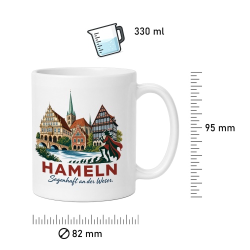 Tasse »Hameln – Sagenhaft an der Weser«