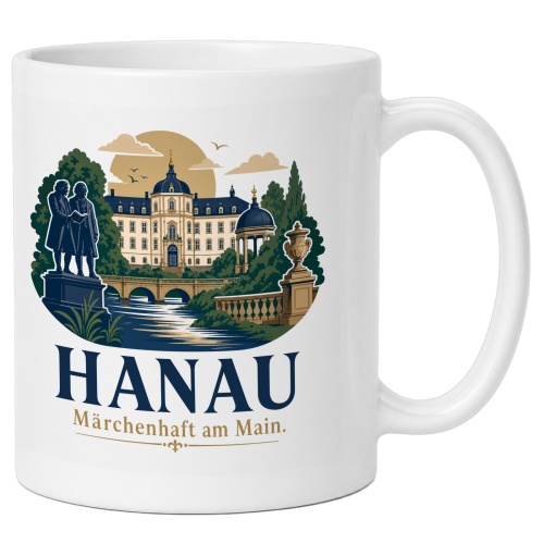 Tasse »Hanau – Märchenhaft am Main«