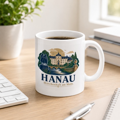 Tasse »Hanau – Märchenhaft am Main«