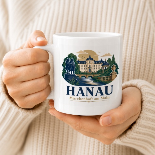 Tasse »Hanau – Märchenhaft am Main«