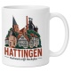 Tasse »Hattingen – Fachwerk trifft Hochofen«