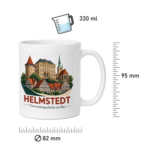 Tasse »Helmstedt – Universitätsgeschichte am Elm«