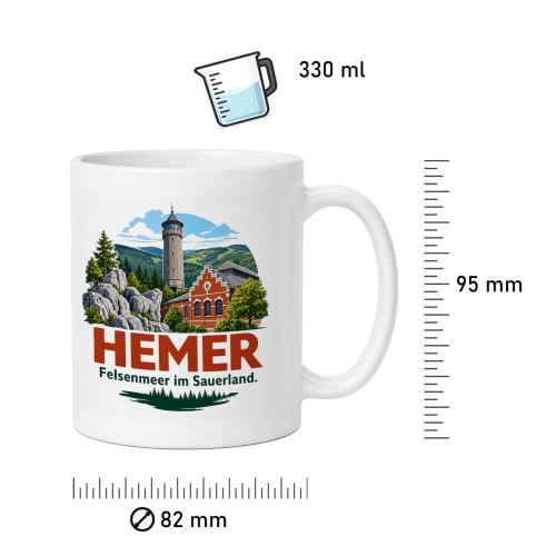 Tasse »HEMER Felsenmeer im Sauerland«