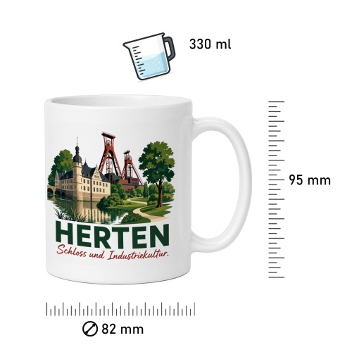 Tasse »Herten – Schloss und Industriekultur«