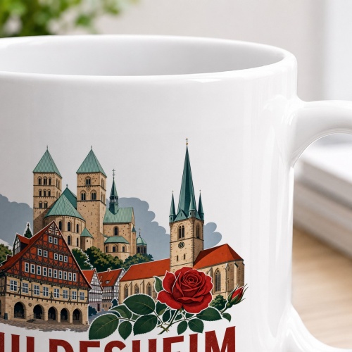 Tasse »Hildesheim – Dom und Fachwerk«