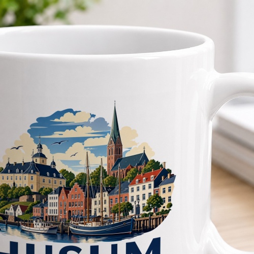Tasse »Husum – Hafenstadt an der Nordsee«