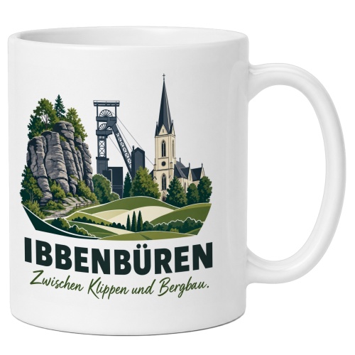 Tasse »Ibbenbüren – Zwischen Klippen und...