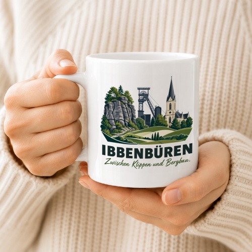 Tasse »Ibbenbüren – Zwischen Klippen und Bergbau«
