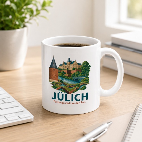 Tasse »Jülich – Festungsstadt an der Rur«