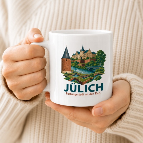 Tasse »Jülich – Festungsstadt an der Rur«