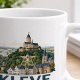 Tasse »Kleve – Schwanenburg über dem Niederrhein«
