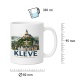Tasse »Kleve – Schwanenburg über dem Niederrhein«