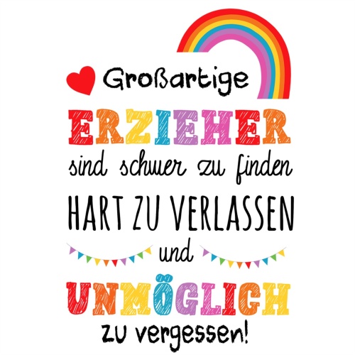 Tasse »für Erzieher«