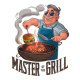 Tasse "Master of the grill"